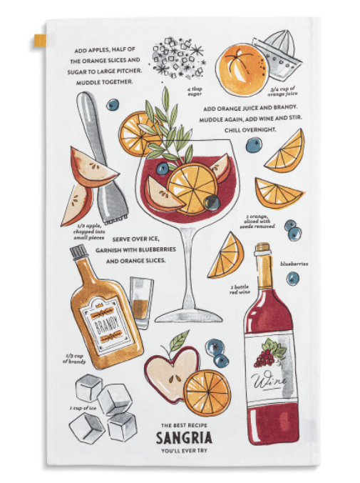 Demdaco-Sangria Kitchen Towel