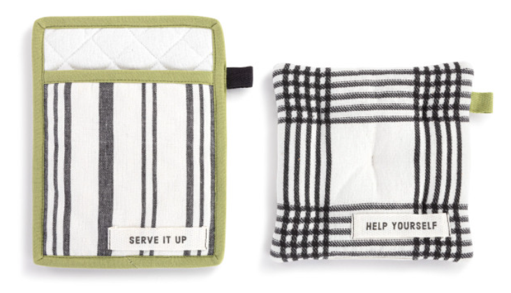 Demdaco-serve it up hotpads-set of 2