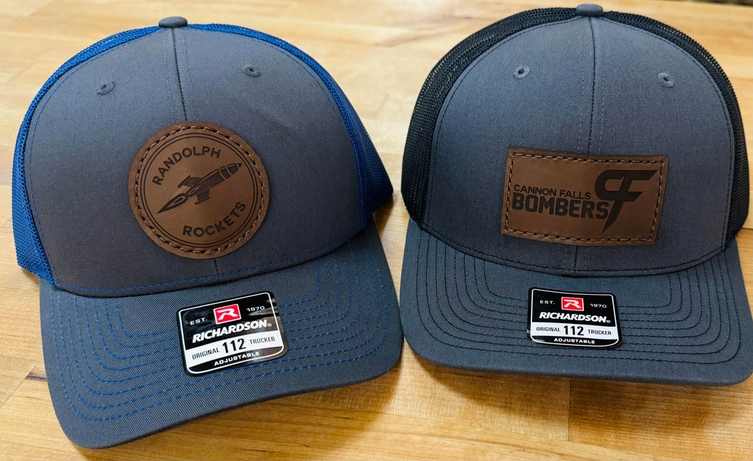 authentic leather patch co. | richardson hat | bombers + randolph