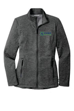 Load image into Gallery viewer, Core Staffing -  Port Authority® Collective Striated Fleece Jacket
