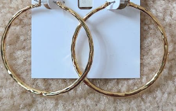 Lou & Co-Gold Hoop Earrings